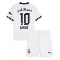 Maglia Calcio Borussia Dortmund Julian Brandt #10 Terza Divisa Bambino 2024-25 Manica Corta (+ pantaloncini)